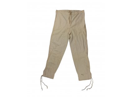 Kalhoty sněžné vz. 51 ČSLA bavlněné převlekové zimní béžové originál