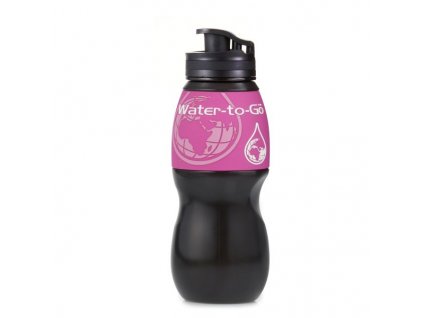 Water-to-Go filtrační láhev 75cl růžová Pink (láhev s filtrem 3v1)