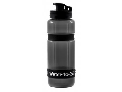 Water-to-Go filtrační láhev 60cl ACTIVE (láhev s filtrem 3v1) Black