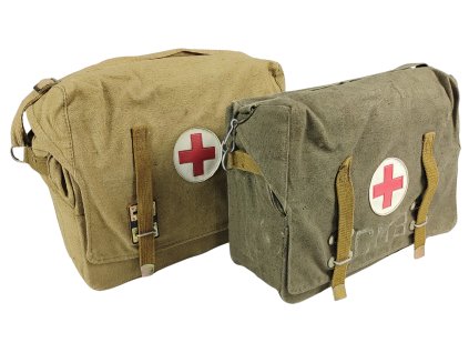 Lékárnička sovětská zdravotní brašna SSSR Rusko originál