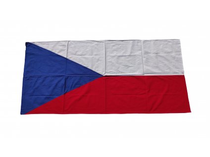 Vlajka státní bavlněná Česká Republika 75 x 160 cm