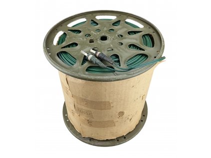 Telefonní kabel PK-2 dvojlinka cívka pro spojaře 500m