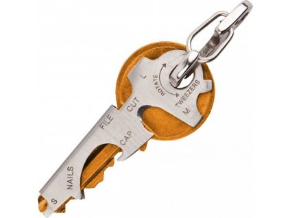 Mini multinářadí na klíč multitool na blistru TRUE UTILITY KeyTool®