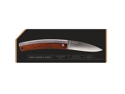 Kapesní zavírací nůž palisandr Classic Gent TRUE UTILITY® Gentleman's Knife