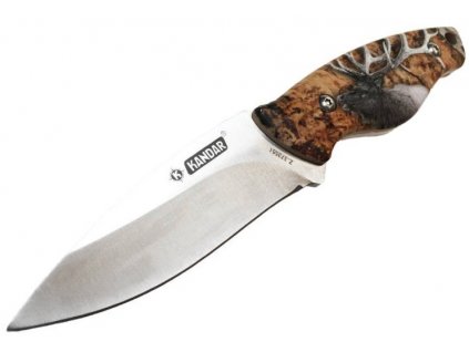 Nůž lovecký s potiskem jelena Kandar