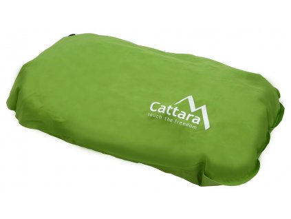Polštář samonafukovací 50x30x13cm zelený Cattara