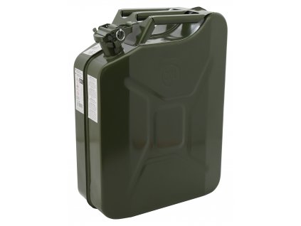 Kanystr kovový 20l na pohonné hmoty UN homologace Cattara