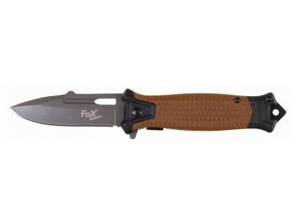 Nůž zavírací hnědý Snake FoX® Outdoor Coyote 45551R