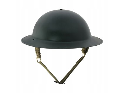 Helma Brodieho ocelová přilba Tommy WWII Velká Británie Repro
