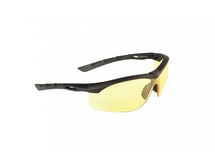 Brýle lehké ochranné s pogumovanými stranicemi Lancer Swiss Eye® žluté