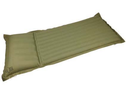 Nafukovací karimatka vz.80 ČSLA gumotextilní matrace 205x90cm Gumotex Oliv originál
