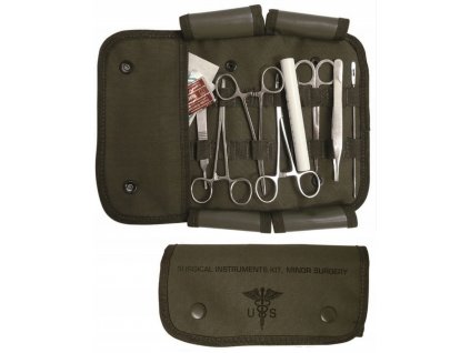 Lehká sada chirurgických nástrojů a šicí souprava US ARMY Elite First Aid