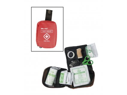 Lékárnička Mini Pack FIRST AID KIT Mil-Tec® červená