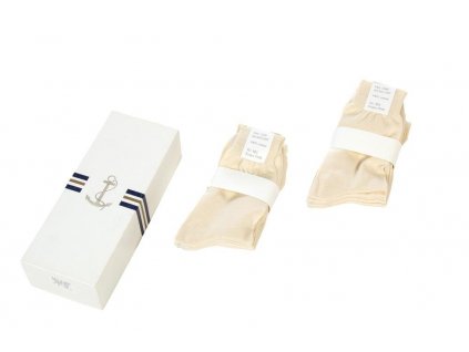 Ponožky Marine bavlněné pro námořnictvo Itálie pískové originál
