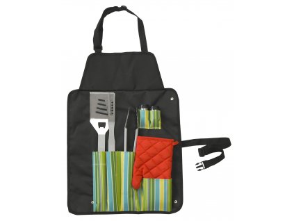 Grilovací nářadí sada 7ks + zástěra Cattara