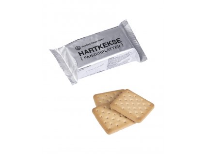 Krekry / sušenky 125g Panzerplatte Bundeswehr BW Crackers