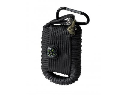 Paracord Survival Kit souprava pro přežití velká multifunkční Mil-Tec® Black