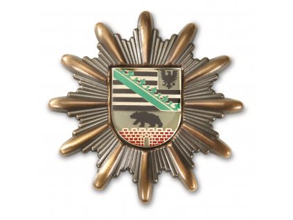 Odznak kovový Policie Sasko-Anhaltsko Německo originál