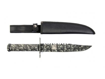 Nůž na přežití s vybavením Combat Skull Survival Knife 101. INC