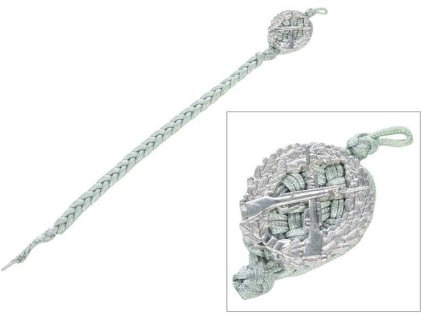 Slavnostní šňůra na zbraň s odznakem pušky Stasi NVA originál