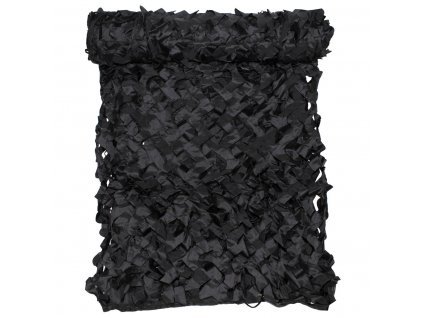 Maskovací síť 2x3m s obalem černá Camo Net "Basic" MFH® Black 27877A