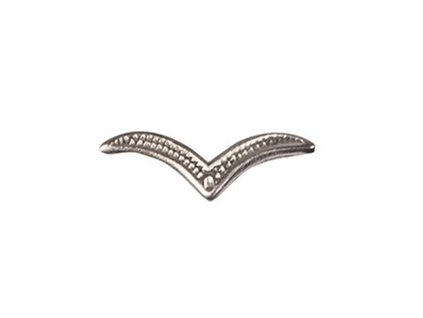 Odznak křídla vzdušné síly stříbrný Východní Německo NVA originál