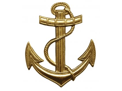 Odznak pobřežní služby lidového námořnictva zlatý Východní Německo NVA originál