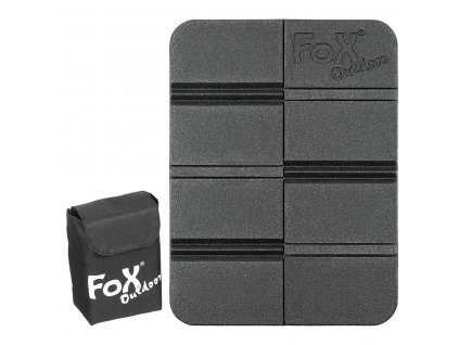 Skládací sedací termo podložka s obalem molle Black FoX® Outdoor