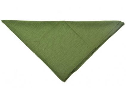Šátek bavlněný olivově zelený Švédsko originál