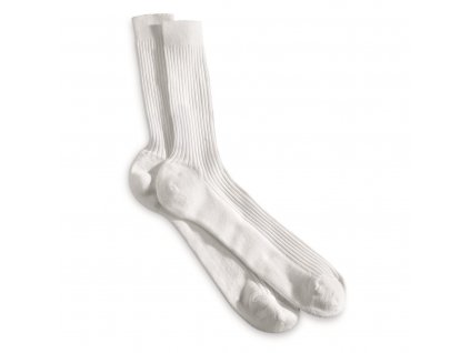 Ponožky froté zesílené bílé sportovní Holandsko originál