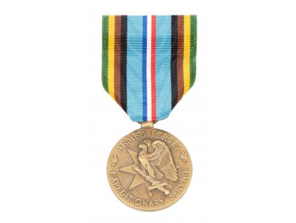 Vyznamenání expediční medaile ozbrojených sil Armed Forces Expeditionary Medal US originál