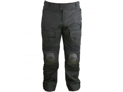 Kalhoty bojové s chrániči kolen Spec-ops Gen II. Black RipStop Kombat® Tactical