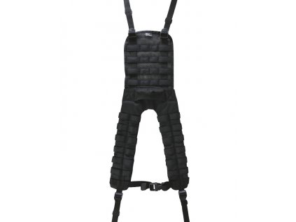 Treky 4-bodové nosné třmeny Yoke Molle Kombat® Tactical Black