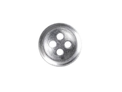 Knoflík na vybavení hliníkový 16mm WH Wehrmacht WWII Repro