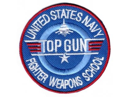 Nášivka US NAVY TOP GUN D-56 suchý zip