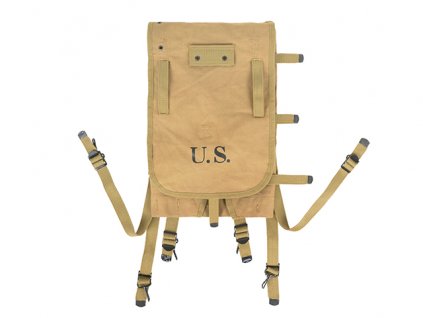 Batoh US (usárna) M28 WWII válečný Haversack repro 8Fields