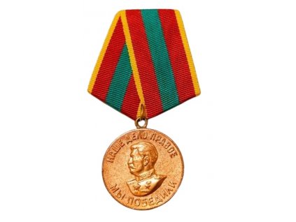 Medaile za statečnou práci ve Velké vlastenecké válce v letech 1941-1945 SSSR originál