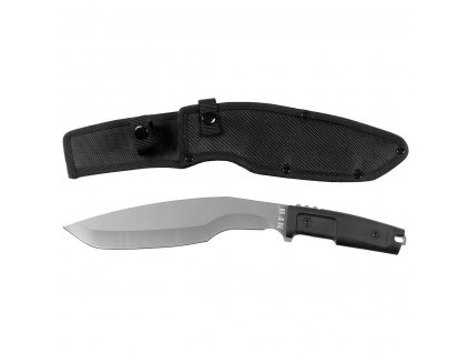 Víceúčelový nůž Bush Knife "Kukri" s titanovým povrchem a pouzdrem MFH® Adventure 44130