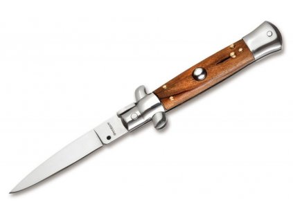 Nůž vystřelovací Sicilian Needle Olive Wood BÖKER® MAGNUM 01MB279