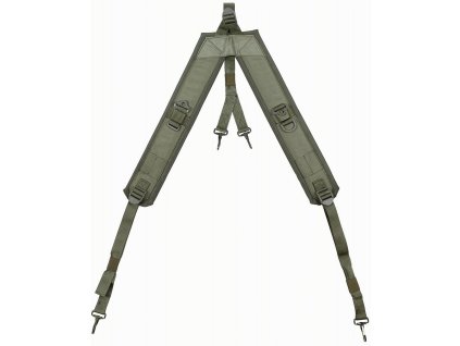 Nosné treky typ Y polstrované podvazky I.R. Itálie Foliage Green originál