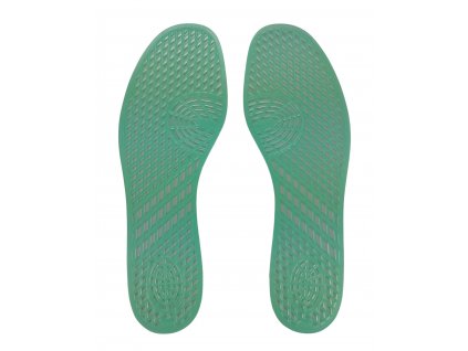 Vojenské termoplastické vložky do bot hygienické masážní stélky zelené ČSLA originál