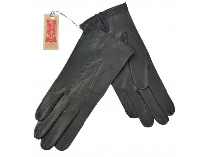 Rukavice vycházkové kožené ČSLA šedé originál