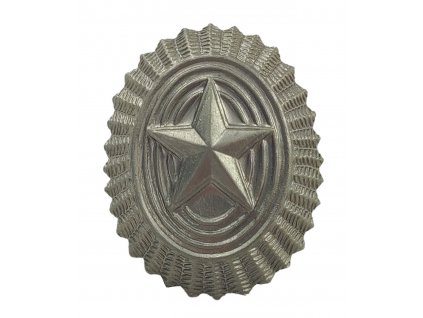 Odznak kokarda s khaki hvězdou na polní čepici Rusko originál