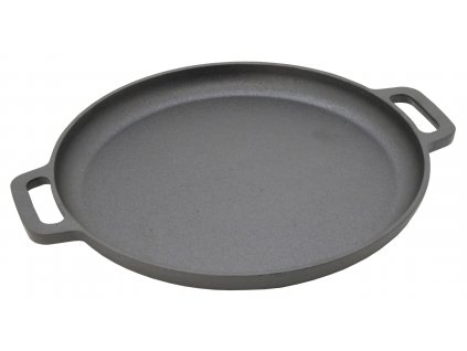 Grilovací pánev kulatá LITINA 30cm BBQ Plate Cast iron Cattara