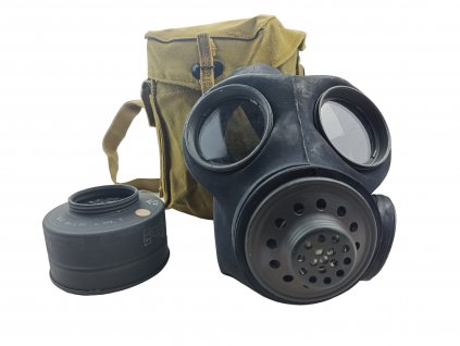 Plynová maska britská Velká Británie (Dánsko) M45 (3.Model) originál