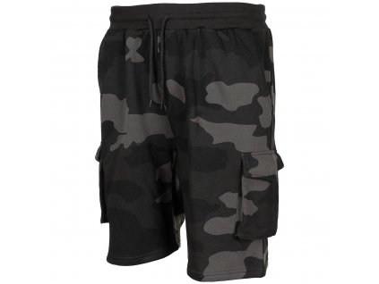 Kraťasy sportovní teplákové Jogger noční maskování Dark Camo MFH® Adventure 01530K