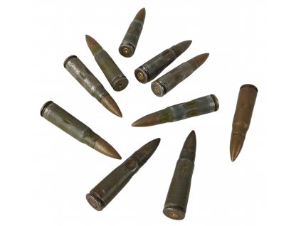 Maketa náboje Nb 7,62x39 školní se železnou střelou 10ks
