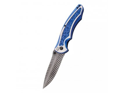 Nůž zavírací zdobený Ripple Blue Linder® 321011