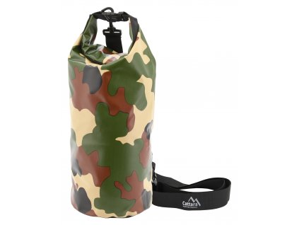 Vodotěsný nepromokavý vak 10l Dry Bag Camo Cattara
