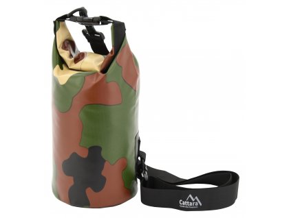 Vodotěsný nepromokavý vak 3l Dry Bag Camo Cattara